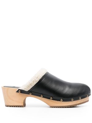 Ba&Sh slip-on mule shoes - Black