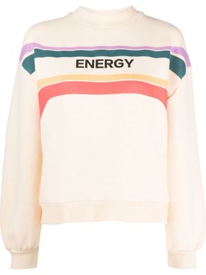 Ba&Sh stripe-print sweatshirt - Neutrals