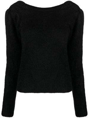 Ba&Sh Turo low-back wool blend jumper - Black
