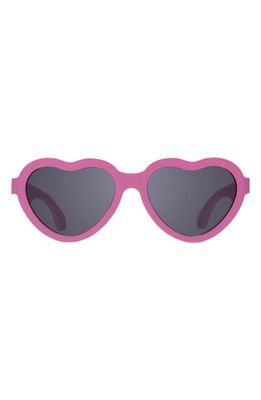 Babiators Kids' Heart Shaped Sunglasses in Paparazzi Pink