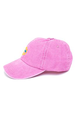 Babiators Kids' Logo Cotton Baseball Cap in Pink