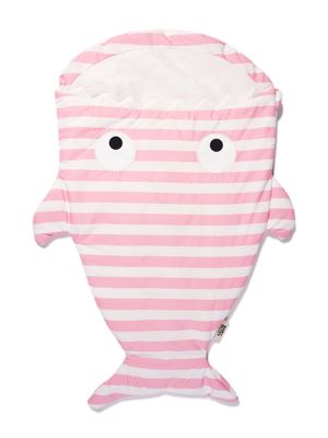 Baby Bites animal-shaped cotton sleeping bag - Pink