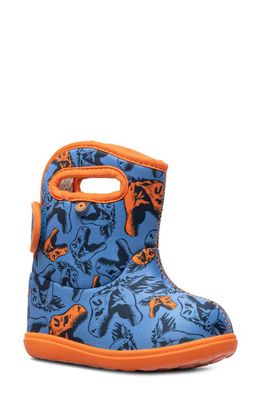 Baby Bogs II Cool Dino Insulated Waterproof Boot in Blue Multi
