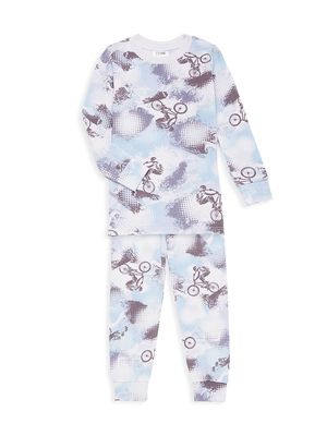 Baby Boy's 2-Piece BMX Print Pajama Set - Size 12 Months - Size 12 Months
