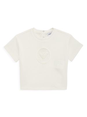 Baby Boy's 3D Eagle Logo Short-Sleeve T-Shirt - Cream - Size 12 Months