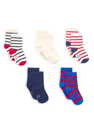 Baby Boy's 5-Pack Socks Set - Size 15 Months - Size 15 Months