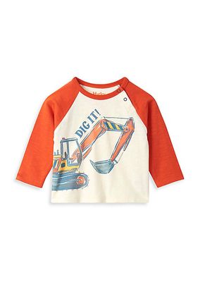 Baby Boy's & Little Boy's Construction Raglan-Sleeve T-Shirt