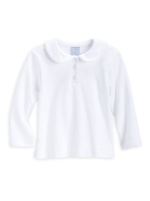 Baby Boy's & Little Boy's Essential Long-Sleeve Shirt - White - Size 24 Months - White - Size 24 Months