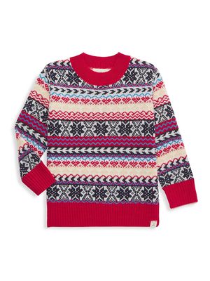 Baby Boy's & Little Boy's Oslo Intarsia Sweater - Size 4 - Size 4
