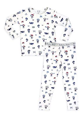 Baby Boy's & Little Boy's Pirate Long-Sleeve Shirt & Pants Pajama Set