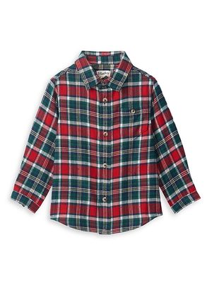 Baby Boy's & Little Boy's Plaid Cotton Shirt - Solstice - Size 12 Months