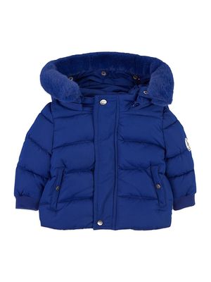 Baby Boy's & Little Boy's Puffer Jacket - Blue - Size 12 Months