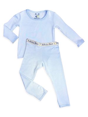 Baby Boy's & Little Boy's Sky Long-Sleeve Shirt & Pants Pajama Set - Light Blue - Size 18 Months - Light Blue - Size 18 Months
