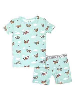 Baby Boy's & Little Boy's Vintage Airplanes T-Shirt & Shorts Set - Airplanes - Size 5