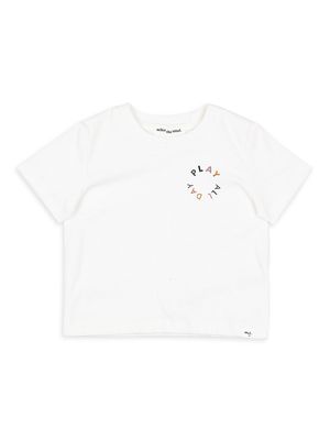 Baby Boy's Basic Multicolored T-Shirt - Off White - Size 3 Months - Off White - Size 3 Months