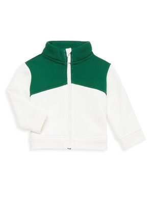 Baby Boy's Colorblock Track Jacket - Green - Size 18 Months - Green - Size 18 Months