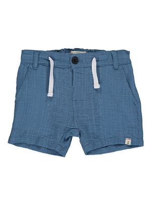 Baby Boy's Crew Cotton Shorts - Royal Blue - Size 18 Months - Royal Blue - Size 18 Months