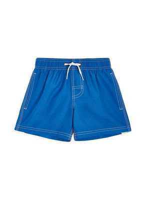 Baby Boy's, Little Boy's, & Boy's Drawstring Swim Shorts - Navy - Size 4 - Navy - Size 4