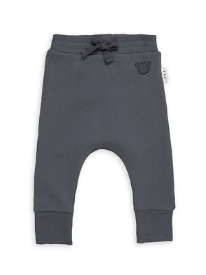 Baby Boy's,Little Boy's & Boy's Fleece Drop-Crotch Pants - Ink - Size 3 Months - Ink - Size 3 Months