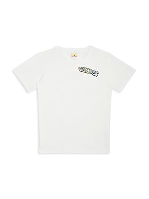 Baby Boy's,Little Boy's & Boy's Logo-Print T-Shirt - Off White - Size 10 - Off White - Size 10