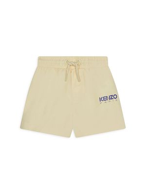 Baby Boy's Logo Swim Shorts - Yellow - Size 2 - Yellow - Size 2