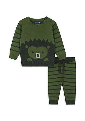 Baby Boy's Porcupine Sweater Set