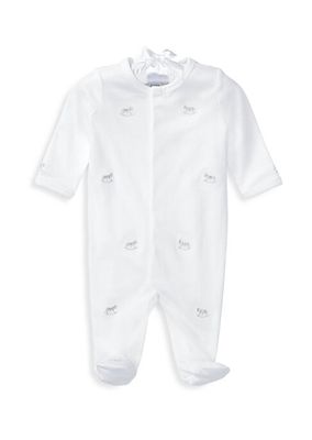 Baby Boy's Rocking Horse Pima Cotton Coverall