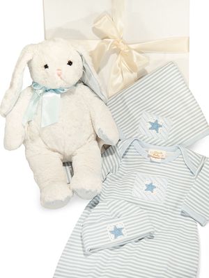 Baby Boy's Star Is Born Gift Set - Blue - Size Newborn - Blue - Size Newborn