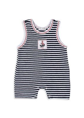 Baby Boy's Terry Sleeveless Playsuit