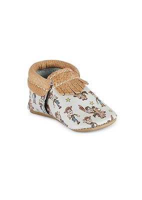 Baby Boy's Woody City Soft Sole Moccasins
