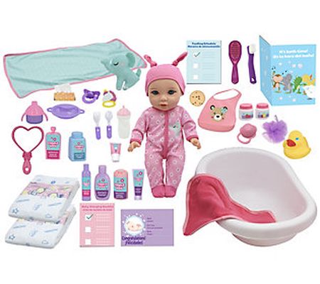 Baby Doll Feed and Care Deluxe Playset with Bab y Doll