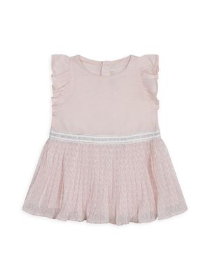 Baby Girl's & Little Girl's Fancy T-Shirt Dress - Pale Pink - Size 12 Months - Pale Pink - Size 12 Months