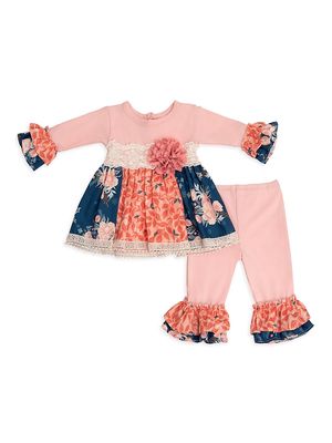 Baby Girl's & Little Girl's Fantasy Swing Set - Pink - Size 12 Months