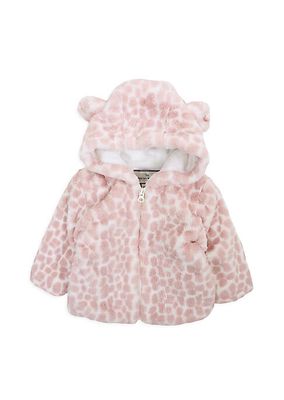 Baby Girl's & Little Girl's Faux Fur Snuggle Jacket