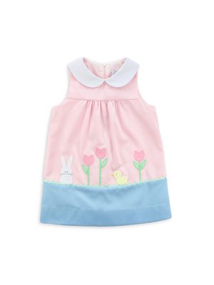 Baby Girl's & Little Girl's Finewale Piqué Dress - Pink - Size 2 - Pink - Size 2