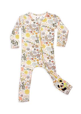 Baby Girl's & Little Girl's Floral Convertible Footie