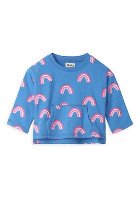 Baby Girl's & Little Girl's Graphic Pullover