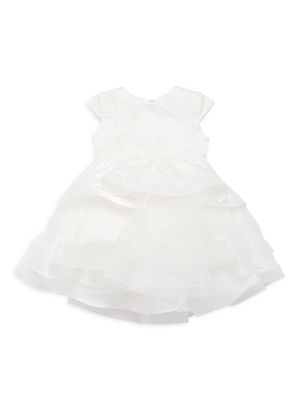 Baby Girl's & Little Girl's Lace & Tulle Dress - Ivory - Size 12 Months - Ivory - Size 12 Months