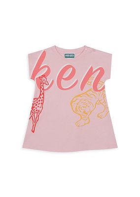 Baby Girl's & Little Girl's Printed A-Line Dress