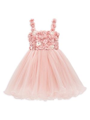 Baby Girl's & Little Girl's Rose Campanula Dress - Pink - Size 2