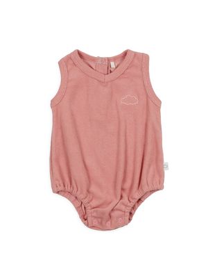Baby Girl's & Little Girl's Terry Bubble Romper - Pink - Size 2 - Pink - Size 2