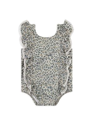 Baby Girl's Animal Swimsuit - Size 12 Months - Size 12 Months