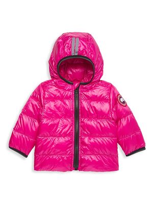 Baby Girl's Crofton Puffer Jacket - Pink - Size Newborn - Pink - Size Newborn