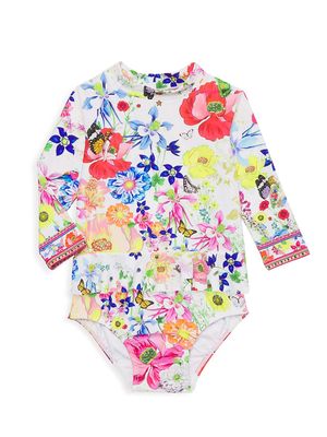 Baby Girl's Fairy Gang Rashie Top & Bloomers Set - Size 6 Months - Size 6 Months