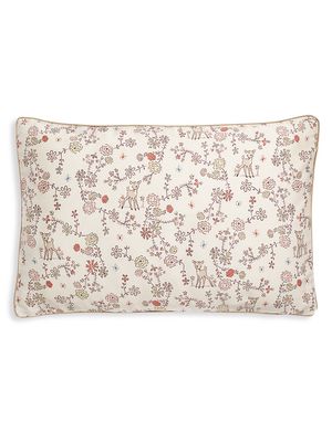 Baby Girl's Into The Woodlands Pillow - Ivory - Ivory