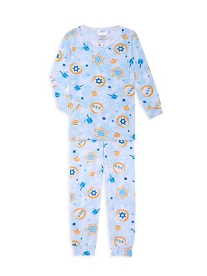Baby Girl's, Little Girl's & Girl's 2-Piece Hanukkah Pajama Set - Hanukkah Cookies - Size 2 - Hanukkah Cookies - Size 2
