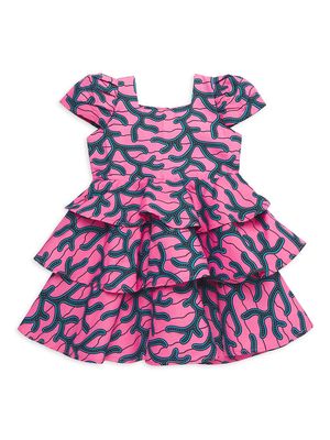Baby Girl's , Little Girl's & Girl's Abigail Tiered Dress - Pink - Size 2 - Pink - Size 2