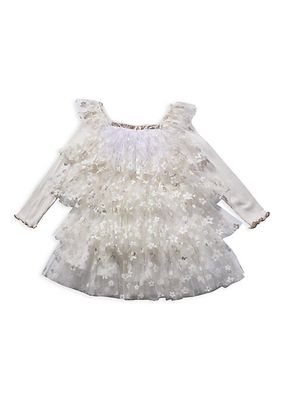 Baby Girl's, Little Girl's & Girl's Butterfly Layered Tulle Dress