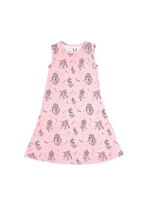 Baby Girl's, Little Girl's & Girl's Dreamcatcher Print Sleeveless Nightgown