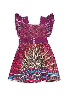 Baby Girl's, Little Girl's & Girl's Elisa Dot Print Dress